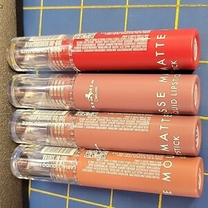 Italia Deluxe Mousse Matte Liquid Lipsticks Set of 4